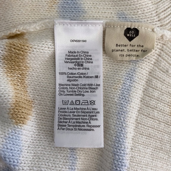 Madewell Tie Dye Broadway Cardigan Sweater - Picture 9 of 10